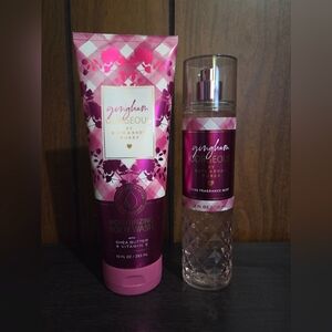 Bath & Body Works Gingham Gorgeous Body Wash & Mist
